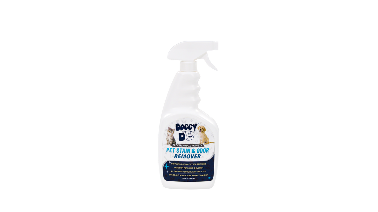 Doggy Do Pet Stain and Odor Eliminator Spray for Cat and Dog Urine, 32oz