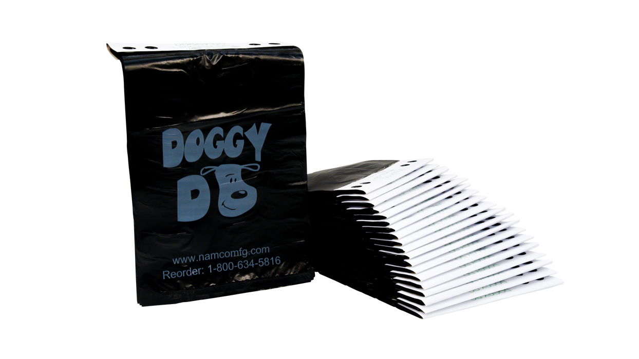 Doggy Do Bags, Hanger 100 Bag/Pk 20 Pk/Cs