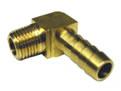 Hose Barb, Brass 90 Degree 1/2in x 3/8in