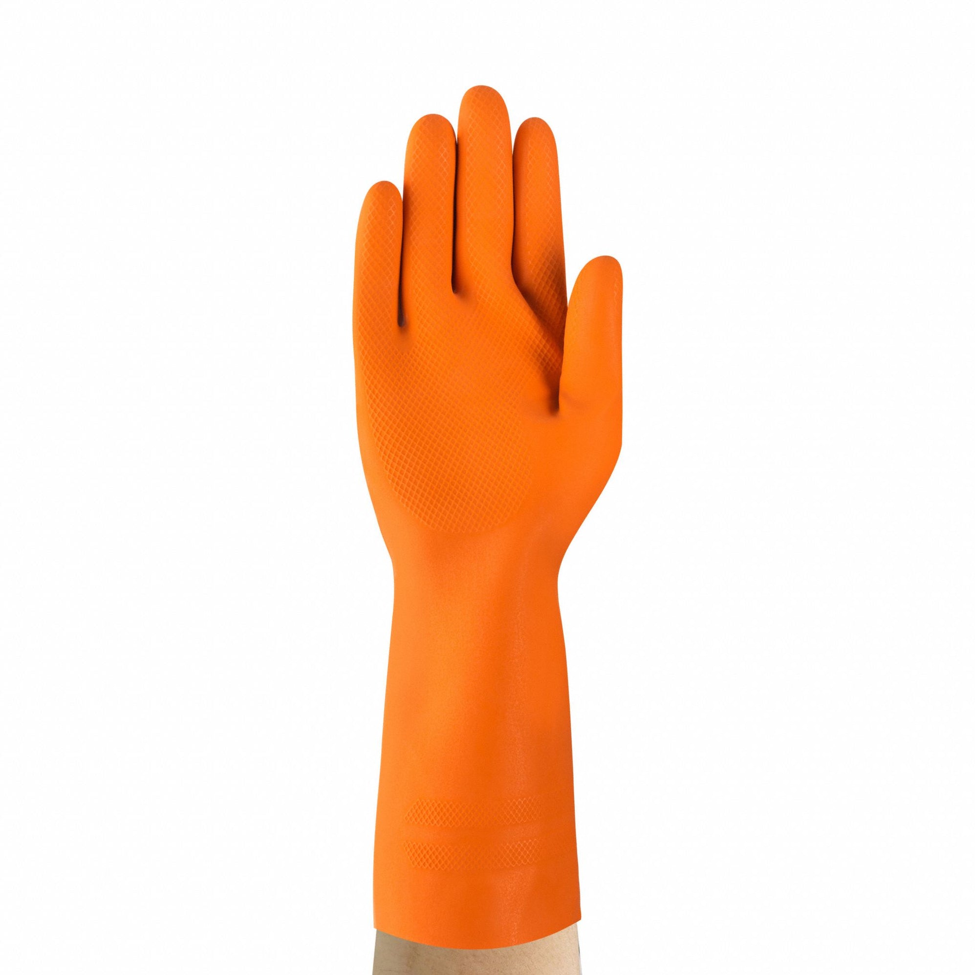 heavy duty rubber cleaning gloves